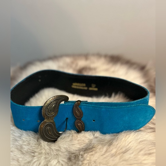 Vintage Jaeger leather belt - Picture 9 of 14